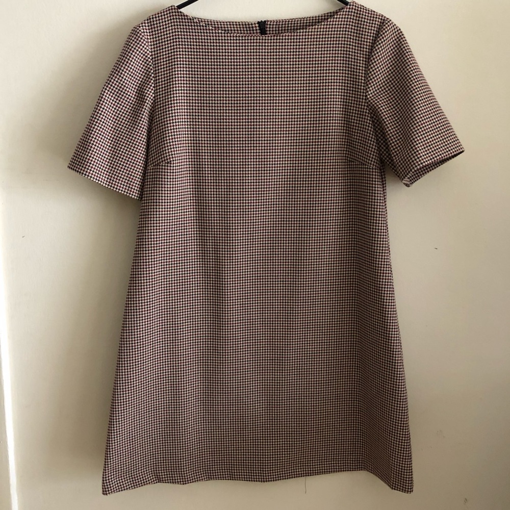 Brown Hounds Tooth Dress- 5 US